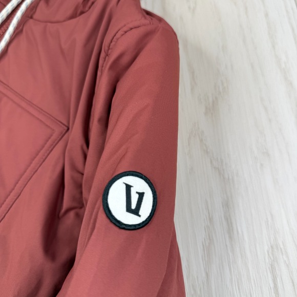Vuori Womens Red Clay Tahoe Full-Zip Long Sleeve Insulated Hooded Jacket Size XS - Picture 3 of 12